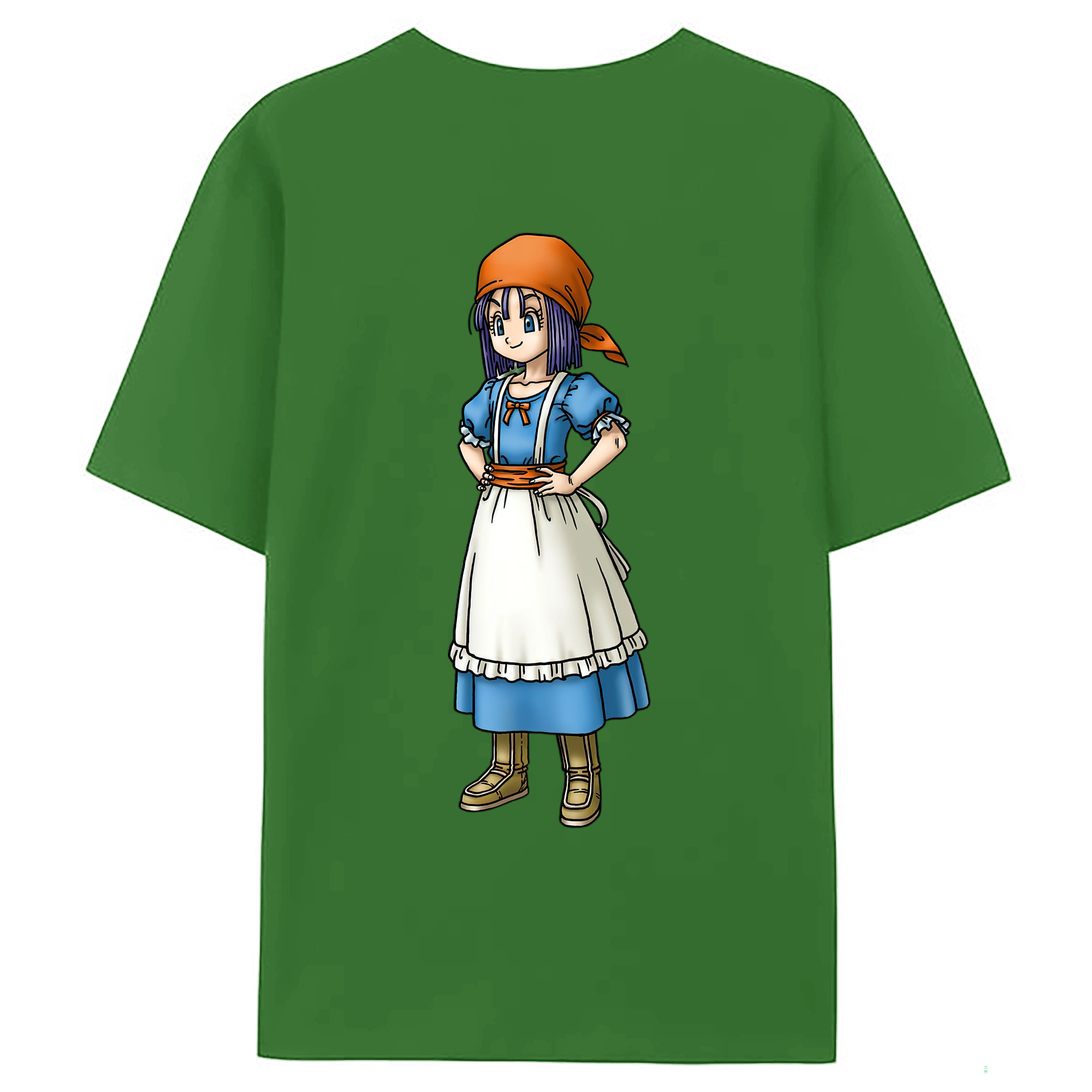 （画像用） ドラゴンクエスト Doragon Kuesuto Dragon Quest レディース半袖Tシャツ(バックプリント)